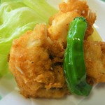 絶景レストラン うずの丘 - 美福鍋6500円コース・・・から揚げ