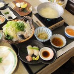 絶景レストラン うずの丘 - 美福鍋6500円コース