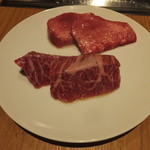 焼肉 矢澤 - 厚切極上タンと上ハラミ