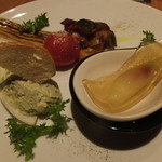 焼肉 矢澤 - 季節の前菜盛り合わせ