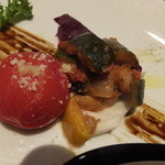 焼肉 矢澤 - ハチノスと彩り野菜のトマト煮