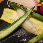 焼肉 矢澤 - 季節の生野菜盛り合わせ