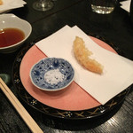 醤 - 天ぷらは一品づつ供される