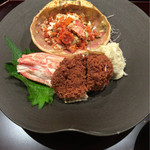 日本料理 とくを - コースのセイコ蟹　2015年11月