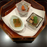 日本料理 とくを - 先付　2015年11月