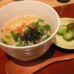 日本料理 TOBIUME - ショートコースのお茶漬け