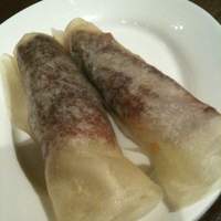 中国飯店 紫玉蘭 - 北京ダック2本。ずっしり美味しい。