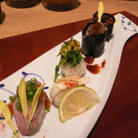 日本料理 TOBIUME - ショートコースの変わり寿司
