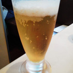 Osteria La Buono - アサヒスーパードライ 生ビール（グラス） 
                        