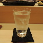 日本橋蛎殻町 すぎた - 米焼酎水割り2015.11
