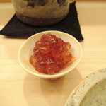 日本橋蛎殻町 すぎた - 筋子の味噌漬け2015.11