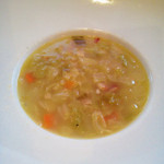 Osteria La Buono - 本日の特製スープ
                        
                        たっぷり野菜ととりのコラーゲン
                        