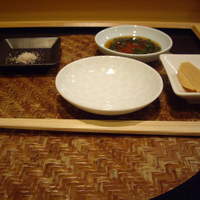 鮨 福元 - 塩もブランドかな、わすれた