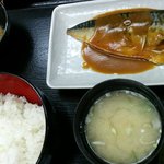 ポパイ - 味噌サバ定食　780円