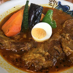 あじとや - 軟骨ソーキのスープカレー