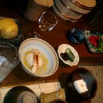 心のふるさと橋倉 - 夕食＠囲炉裏部屋
