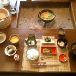 心のふるさと橋倉 - 朝食＠囲炉裏部屋