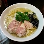 中華そば先崎 - 白醤油そば７００円