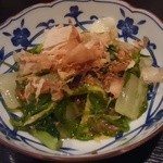 心 - 白菜とめかぶのおかか和え