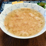 昇仙峡渓谷ホテル - 朝食　お出汁でいただくご飯