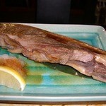 夢の海鮮菜館 - 日南直送のマグロのカマ塩山椒やき！