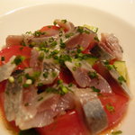 ラシェット・ブランシュ - イワシとトマトのマリネ