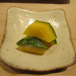 すし匠 - かぼちゃの漬物