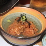 割烹 みつご - かぼすぶりのあられ揚げ、おいしいよ～