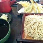 手打 そば うどん 喜作 - 天せいろ