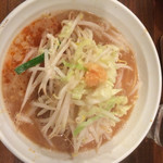 旨辛ラーメン 表裏 - 普通麺ににんにく700円