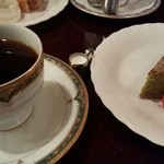 Ucchi - 抹茶ショコラとブレンドコーヒー