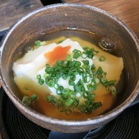 飛騨牛一頭家 馬喰一代 銀座 - ・「炭火焼ランチ(\1944)」の自家製豆腐アップ。