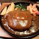 ろーいん - 2015.11.17 ハンバーグステーキ（140g）