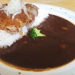 洋風食堂 アオキヤ - おススメの焼肉カレー。これも辛さが選べます。