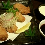 朝日堂 - 生カキフライ　900円