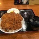 日昇軒 - 下仁田かつ丼大盛【料理】