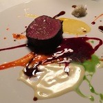 Osteria Francescana - Spin-painted veal, not flame grilled