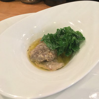 Ristorante SHIKAZAWA - いわい鶏 砂肝の低温バター煮
