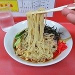 美華園 - 再訪：冷し中華そばの麺具合