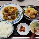 Gyouzano Oushou - 酢豚セット790円