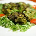 タンドールバル カマルプール - 2015.11 鰤のタンドール焼きレモンリーフマサラ（1,080円）