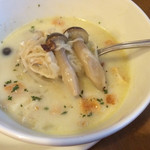 Année - 本日のスープ:きのこのクリームスープ きのこたっぷり！