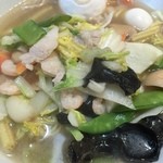 上海園 - 五目ラーメン650円