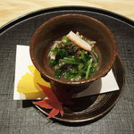 高松 - 蟹と京野菜のおひたし