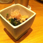 酒亭 沿露目 - 【2015年11月】三つ葉のお浸し