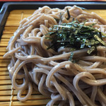 熊の川温泉ちどりの湯 - ざるそばのアップ