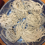 松月庵 - 蕎麦しゃぶ用の蕎麦