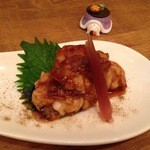 まつぼっくり - H.27.11.25.夜 たら白子しょう油焼き 750円