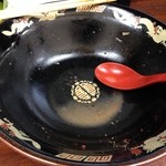 ラーメン神山 - H.27.6.28.夜 完食♪(神盛らーめん中太麺)