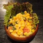 アーレス・コート - メキシカンサラダ（ユッケ丼のセット）